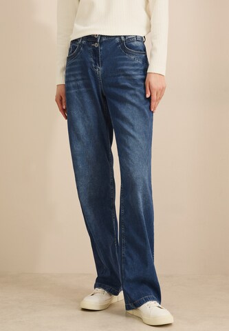 CECIL Loose fit Jeans in Blue: front