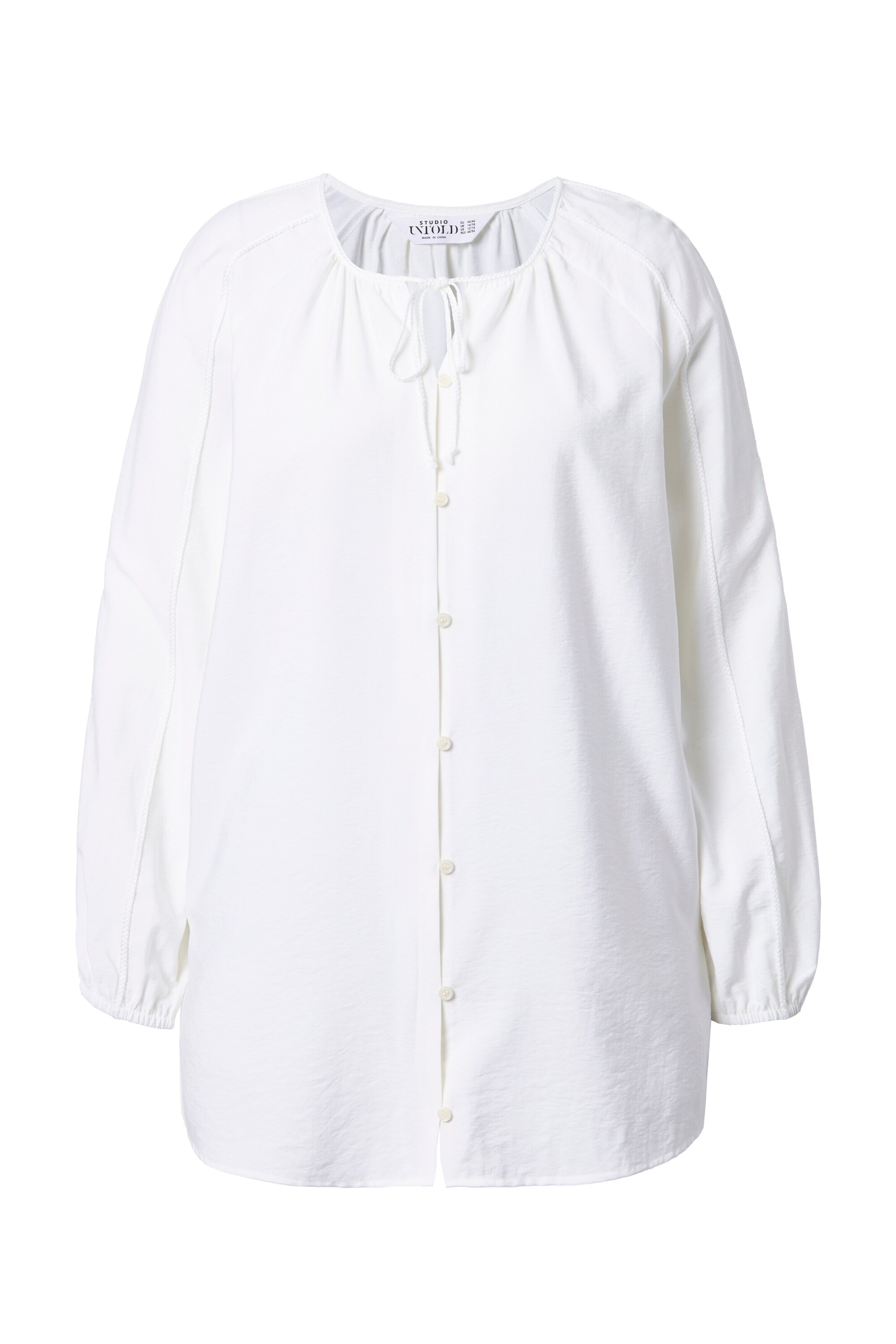 Studio Untold Bluse in Weiß: Vorderseite