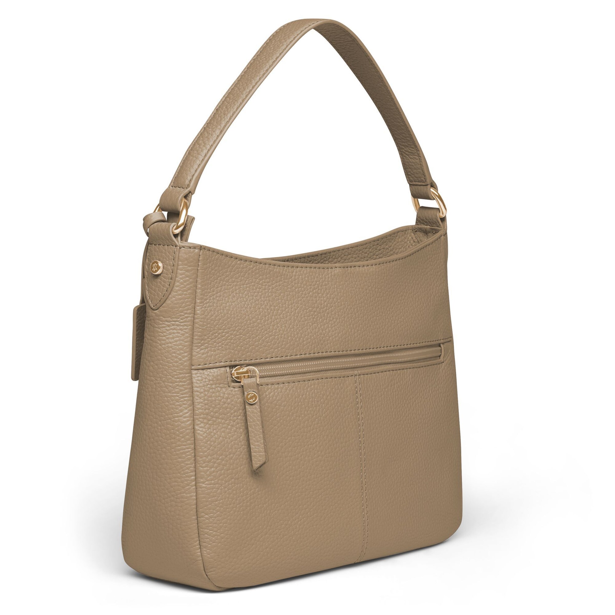 Borsa a spalla 'Bologna' di Lazarotti in beige