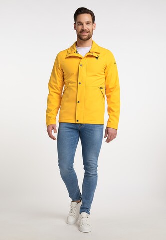 Schmuddelwedda Between-season jacket 'Albee' in Yellow