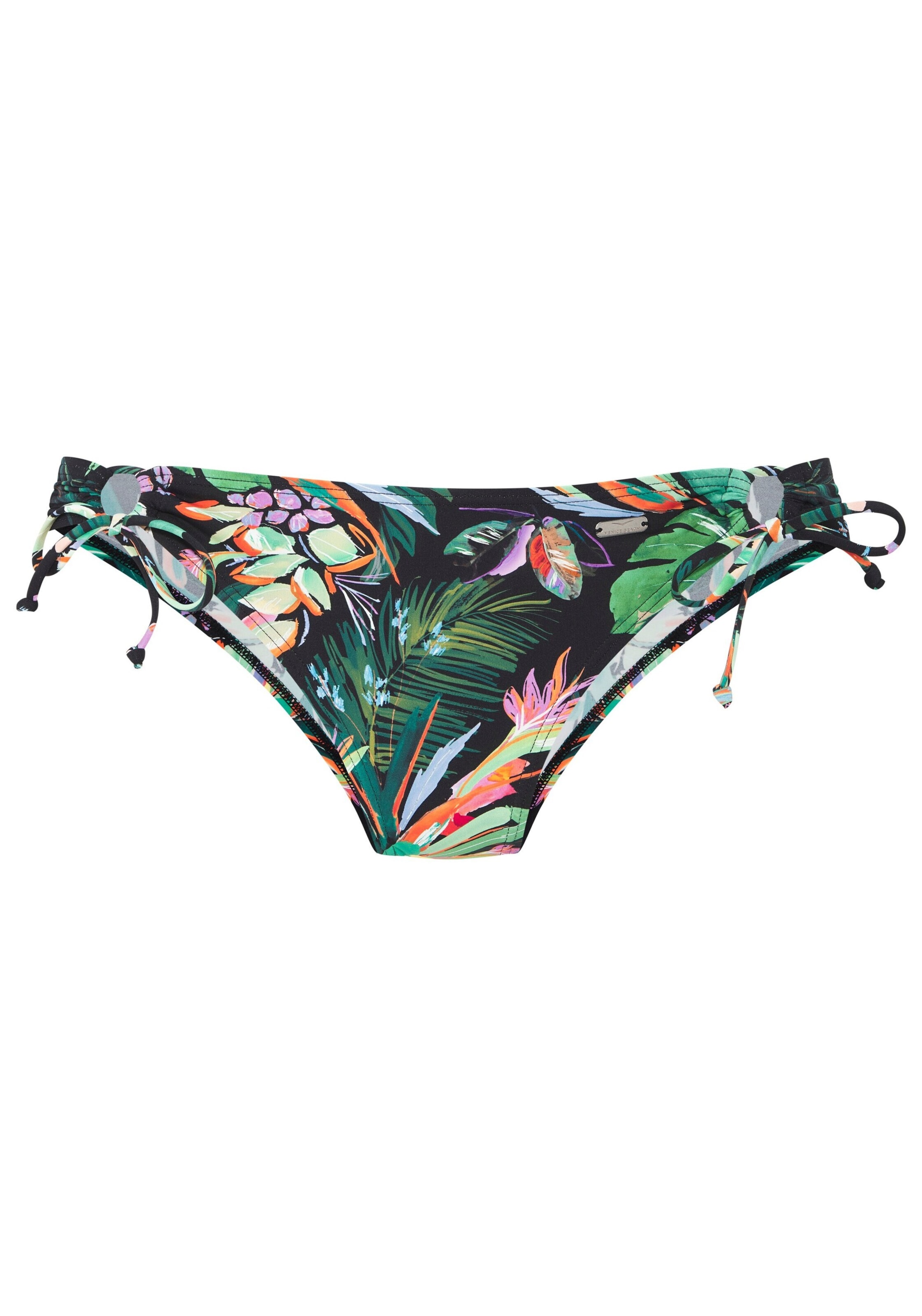 VENICE BEACH Bikini Bottoms in Black: front