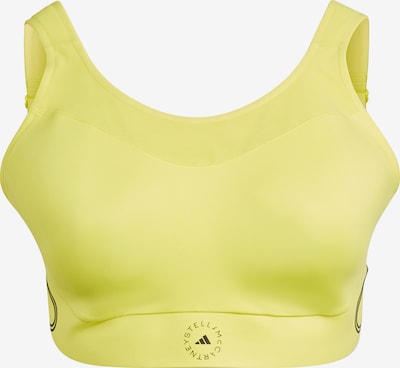 ADIDAS BY STELLA MCCARTNEY Sports bra 'Truepace High Support ' in Lemon / Black, Item view
