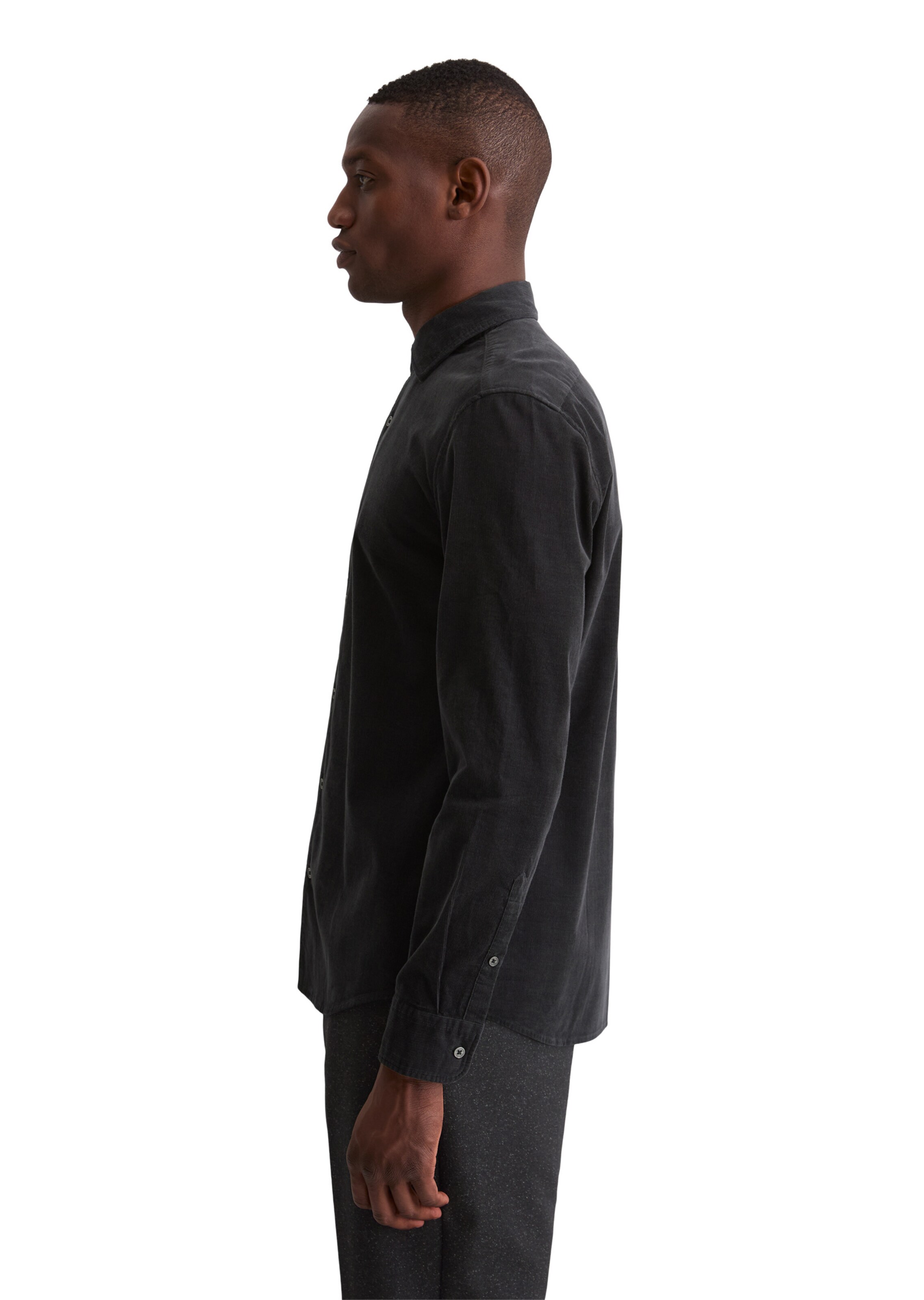 Marc O'Polo Slim Fit Hemd in Schwarz