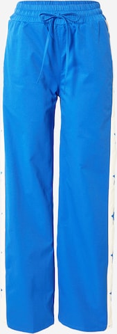 Nasty Gal Loosefit Kalhoty – modrá: přední strana