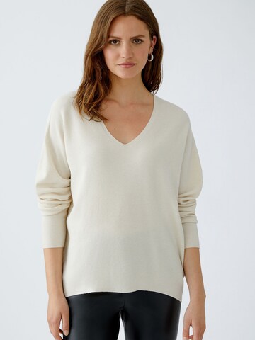OUI Sweater 'FREYJA' in White
