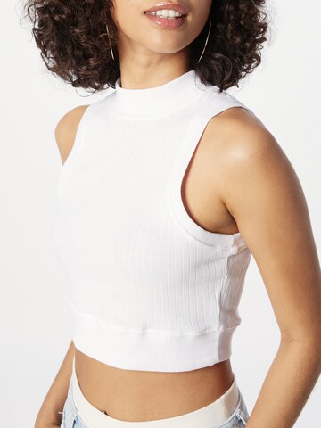 BRAVE SOUL Knitted Top in White