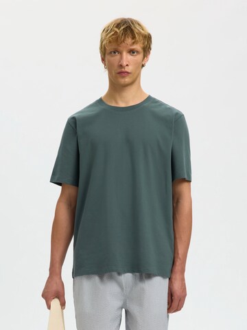 SELECTED Shirt 'SLHATLAS' in Green: front