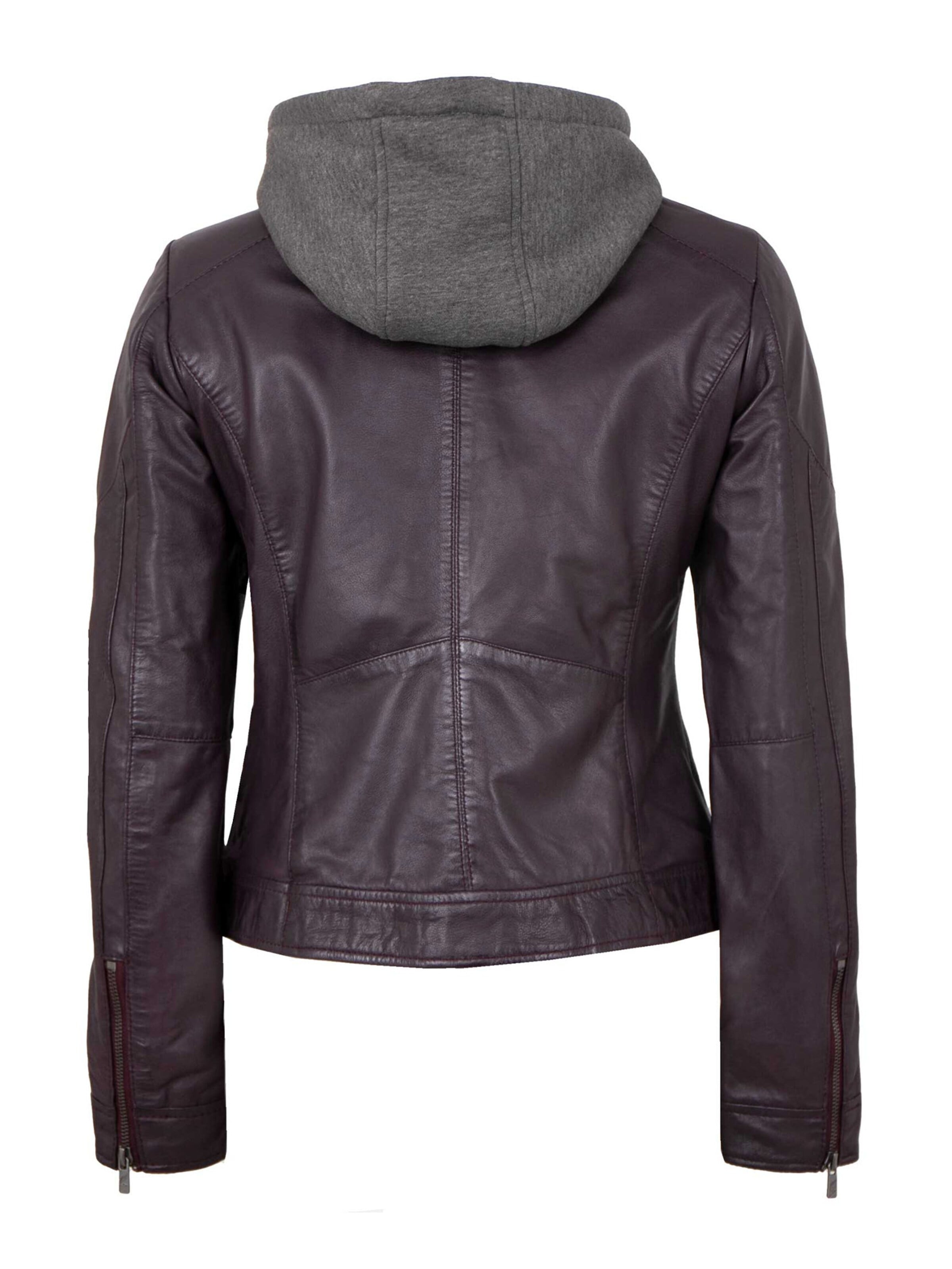 Jilani Between-Season Jacket in Purple