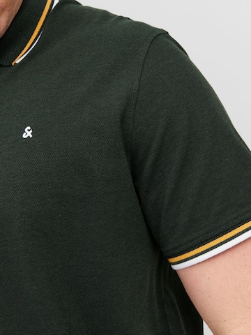 T-Shirt 'Paulos' Jack & Jones Plus en vert