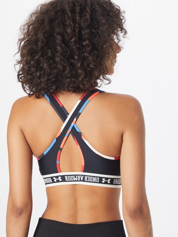 UNDER ARMOUR Bustier Sportmelltartók - fekete