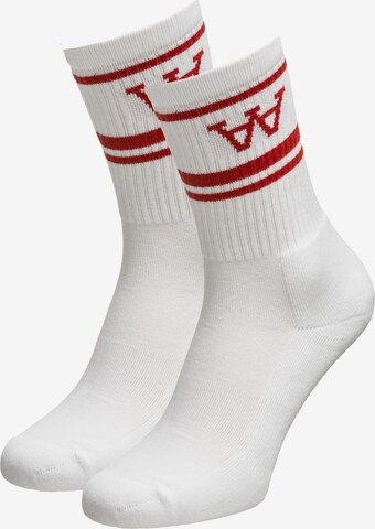 WOOD WOOD Socks 'Con' in Red: front