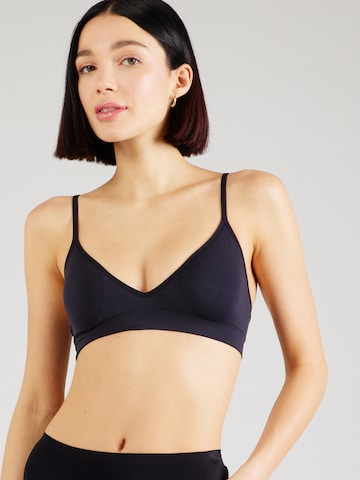 Lindex Triangle Bra in Black: front