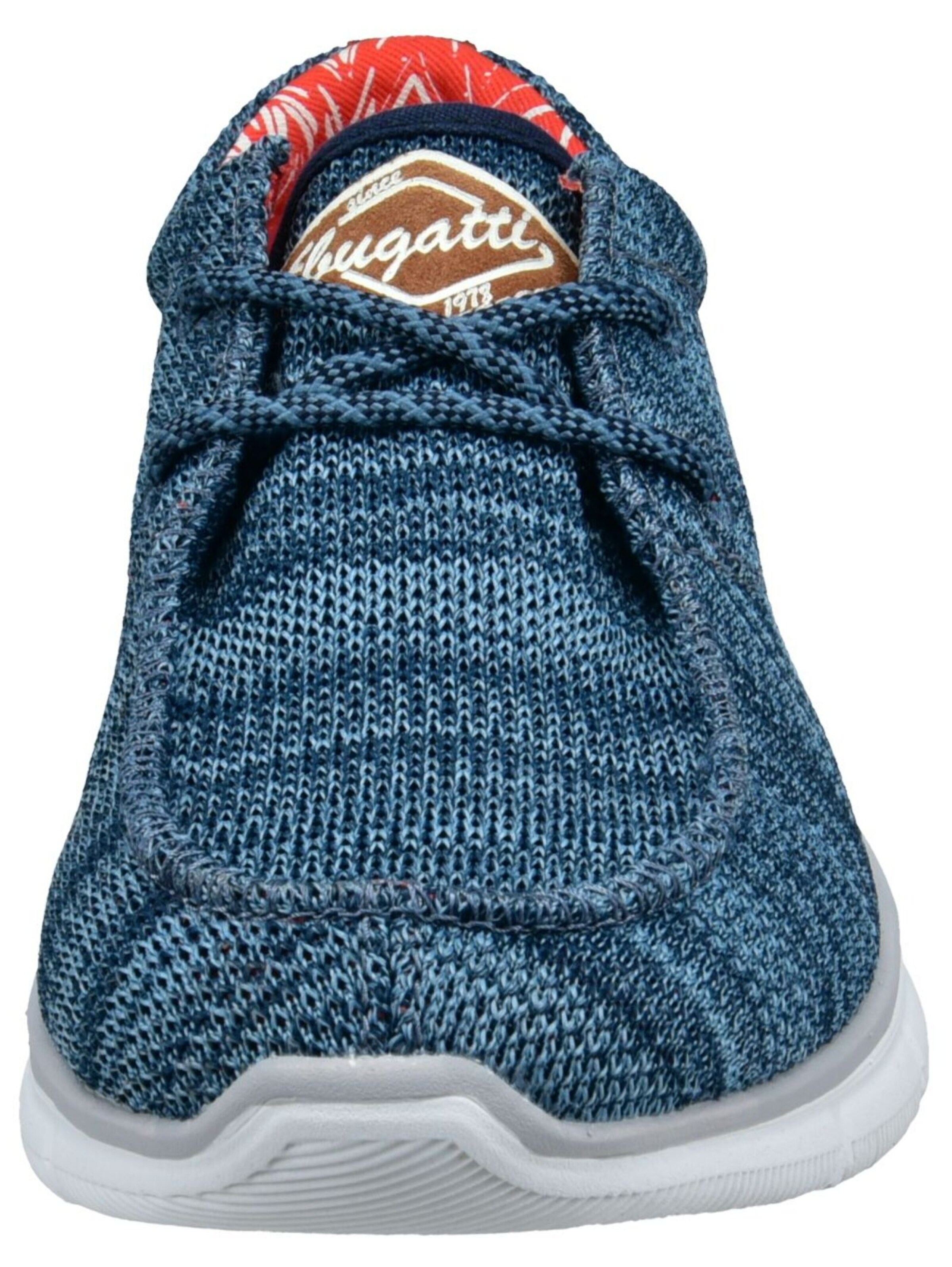 Baskets basses bugatti en bleu