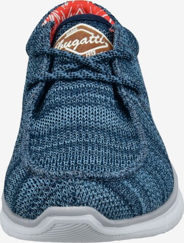 Baskets basses bugatti en bleu