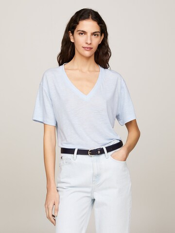 TOMMY HILFIGER Shirt in Blauw: voorkant