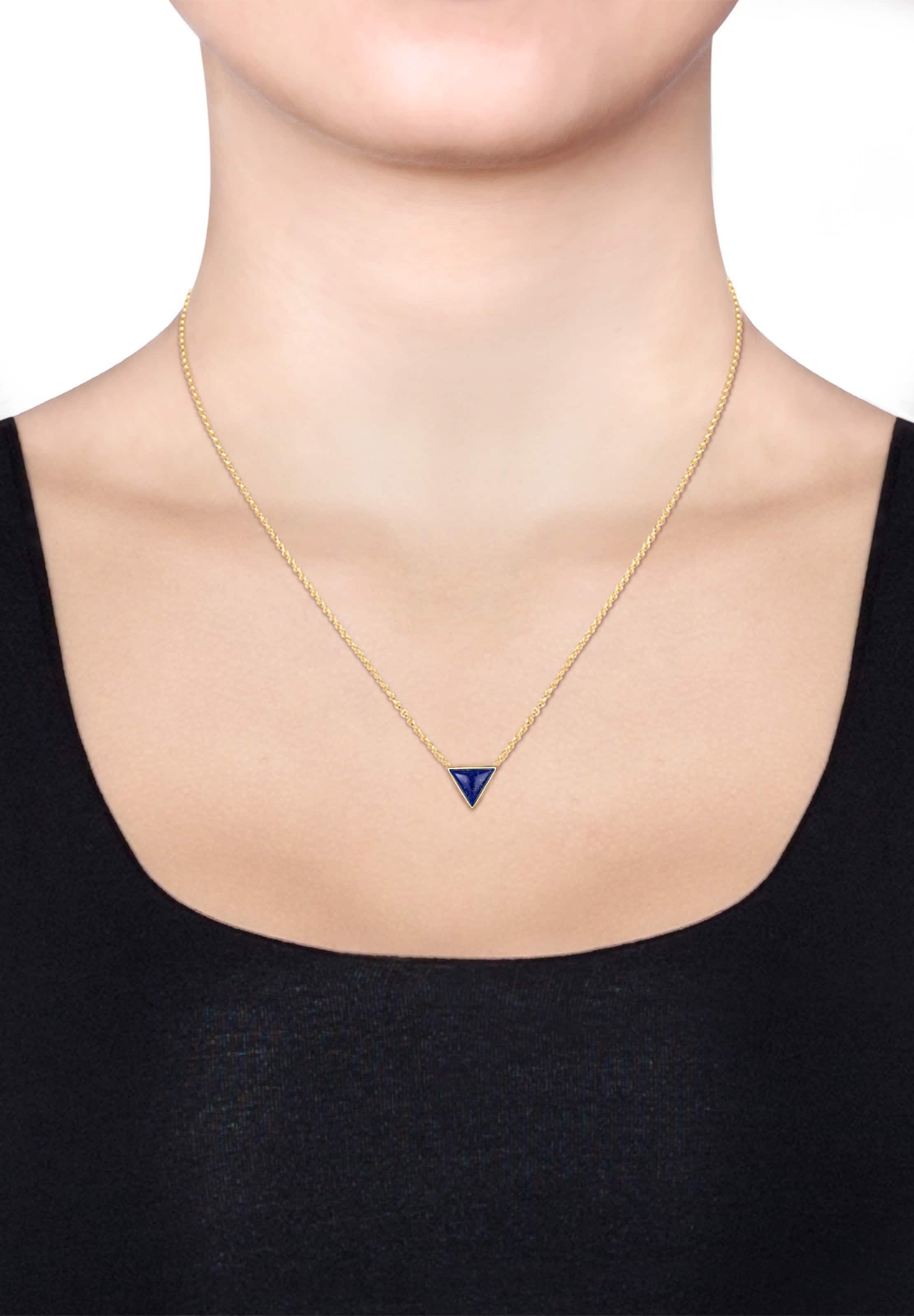 ELLI Ketting in Blauw: voorkant
