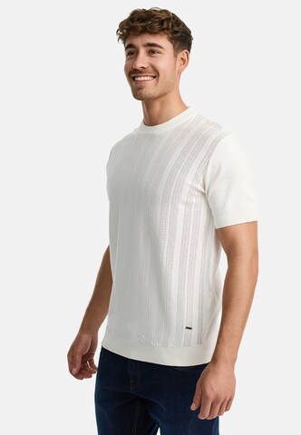 Pull-over 'Varson' INDICODE JEANS en blanc