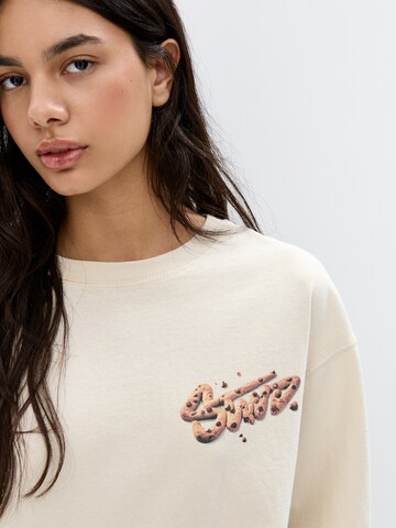 Maglietta 'STWD' di Pull&Bear in beige