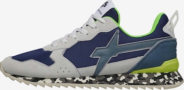 W6YZ Sneakers laag 'JET-M.' in Blauw: voorkant