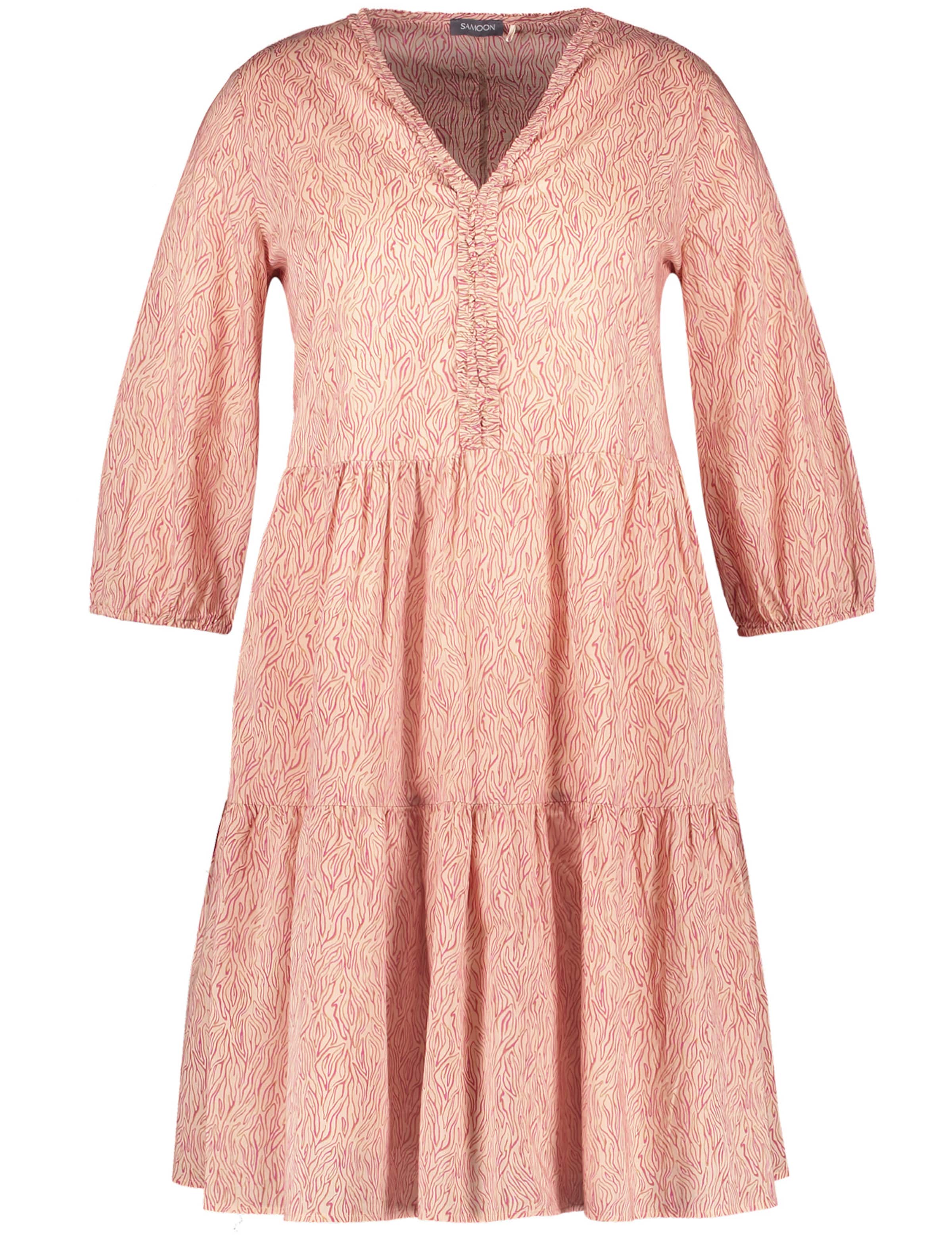 SAMOON Jurk in Roze: voorkant