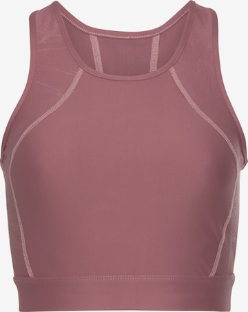 LASCANA ACTIVE Sportovní top – pink: přední strana