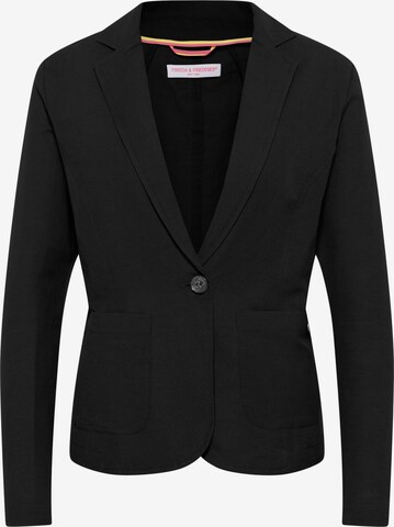 Frieda & Freddies NY Blazer in Schwarz: predná strana