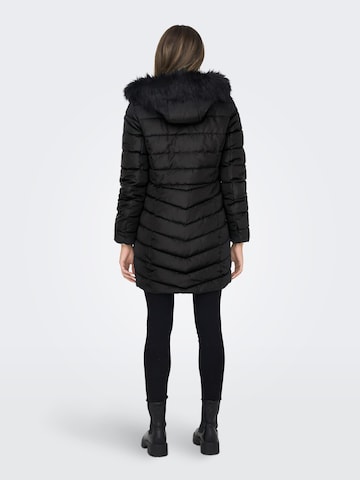 Manteau d’hiver 'ELLAN' ONLY en noir