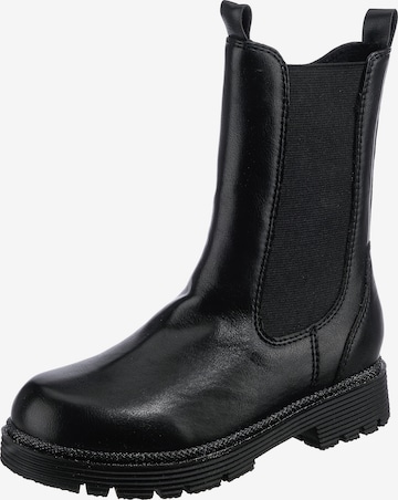 INDIGO Boots in Black: front