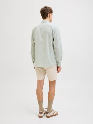 JJ Rebel Regular fit Πουκάμισο 'JREBROW' σε πράσινο