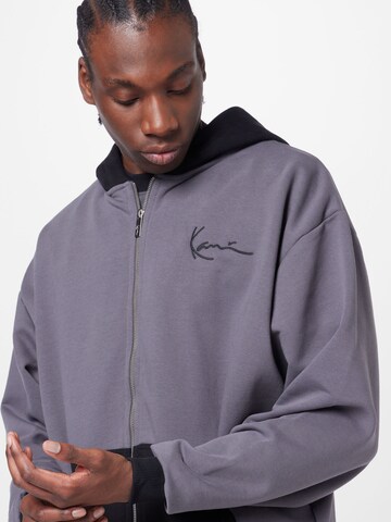 Karl Kani Sweatjacke in Grau