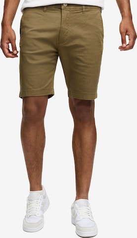 INDICODE Pants 'Indicode Laulax' in Brown: front