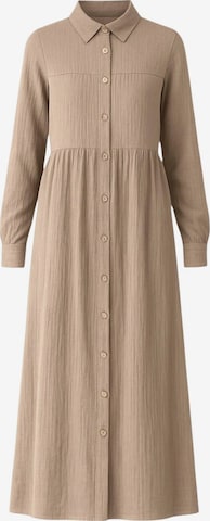 Abito camicia 'SABRA' di WENOR in beige: frontale