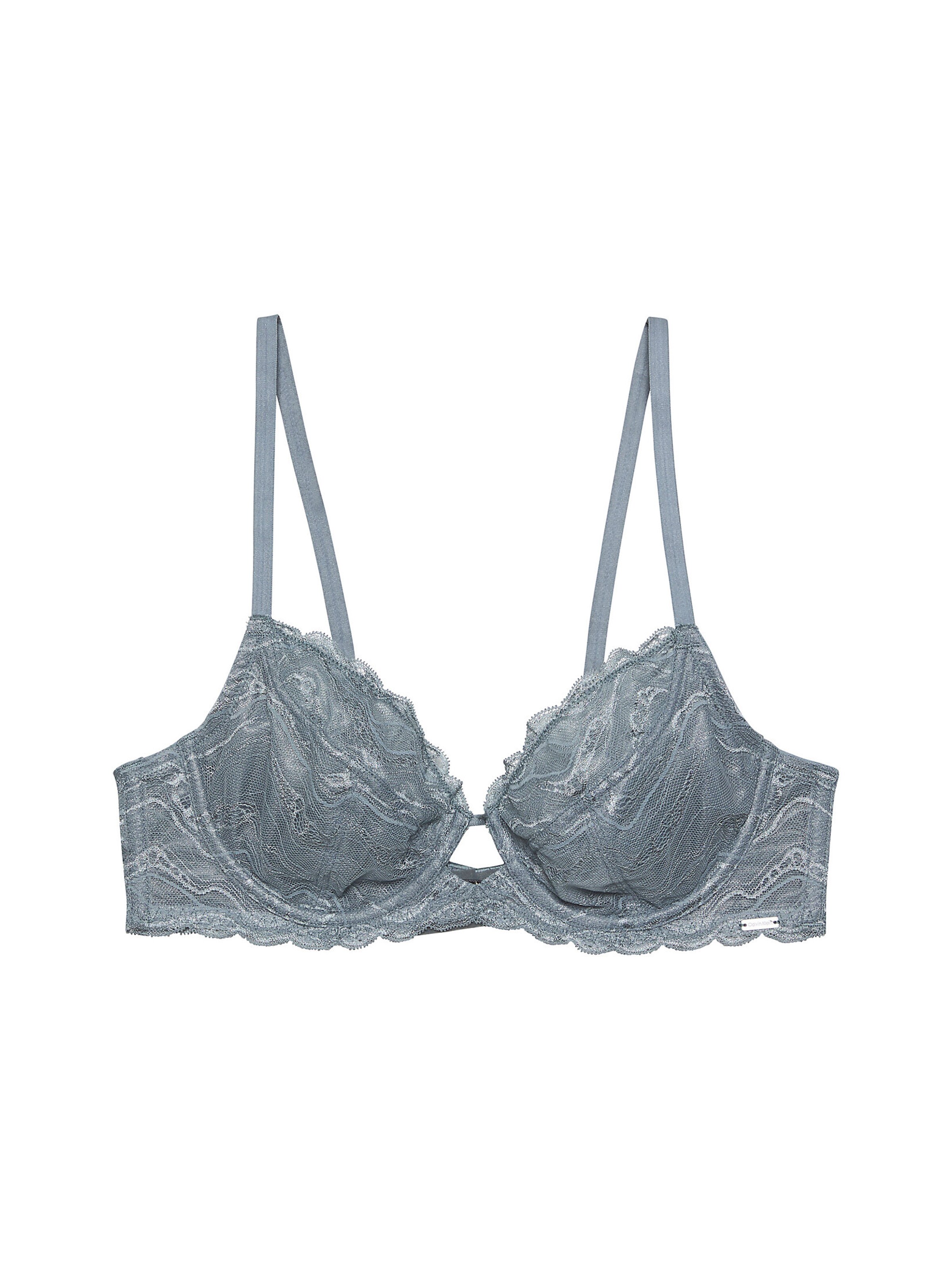 Calvin Klein T-shirt Bra in Grey: front