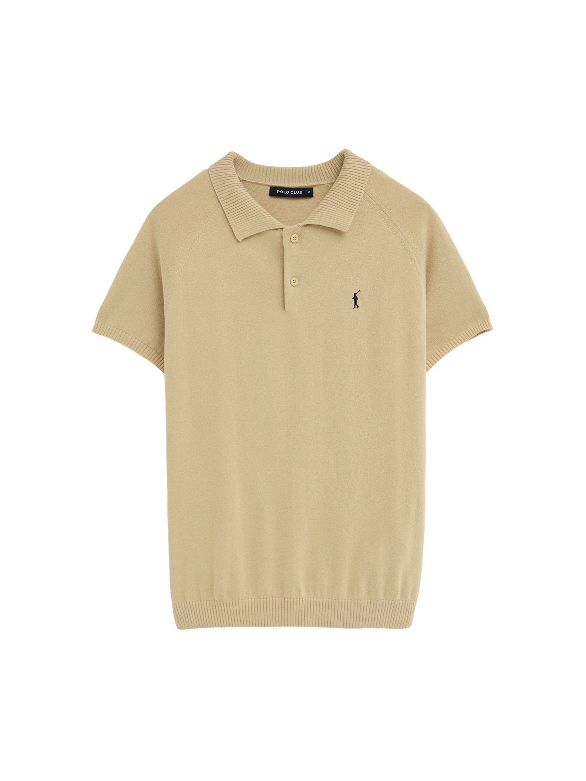 Polo Club Sweater in Beige: front
