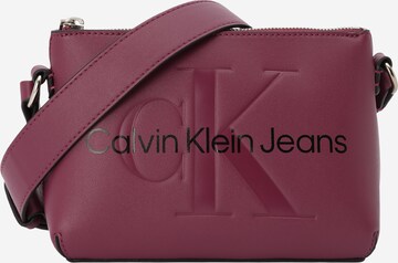 Calvin Klein Jeans - Mala de ombro em roxo