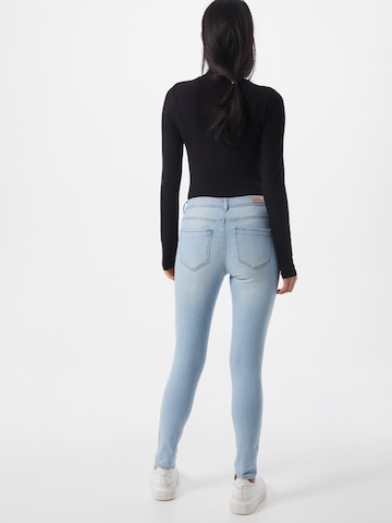 Skinny Jean 'Wauw' ONLY en bleu