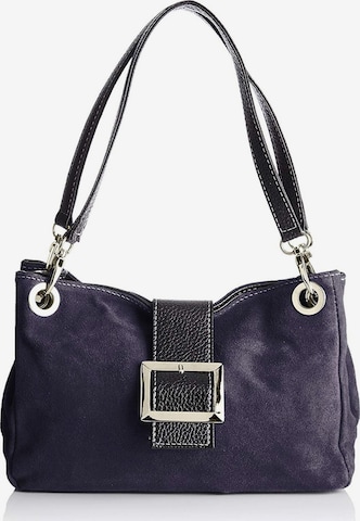 CHICCA BORSE Clutch in Blau: Vorderseite