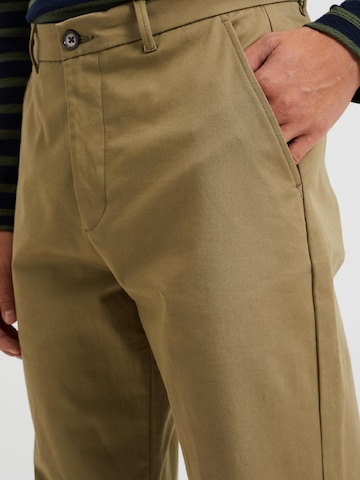 Regular Pantalon chino WE Fashion en vert