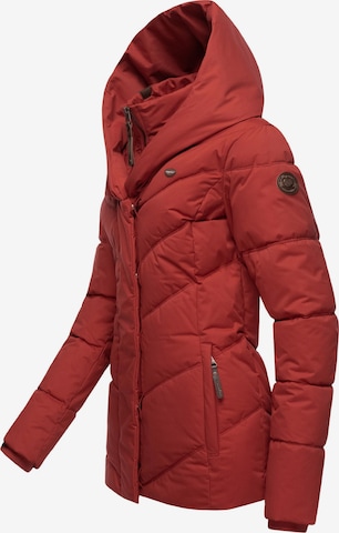 Veste d’hiver 'Natesa' Ragwear en rouge