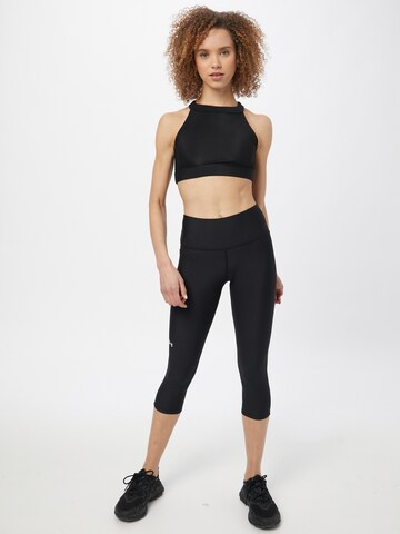 UNDER ARMOUR Skinny Workout Pants in Black