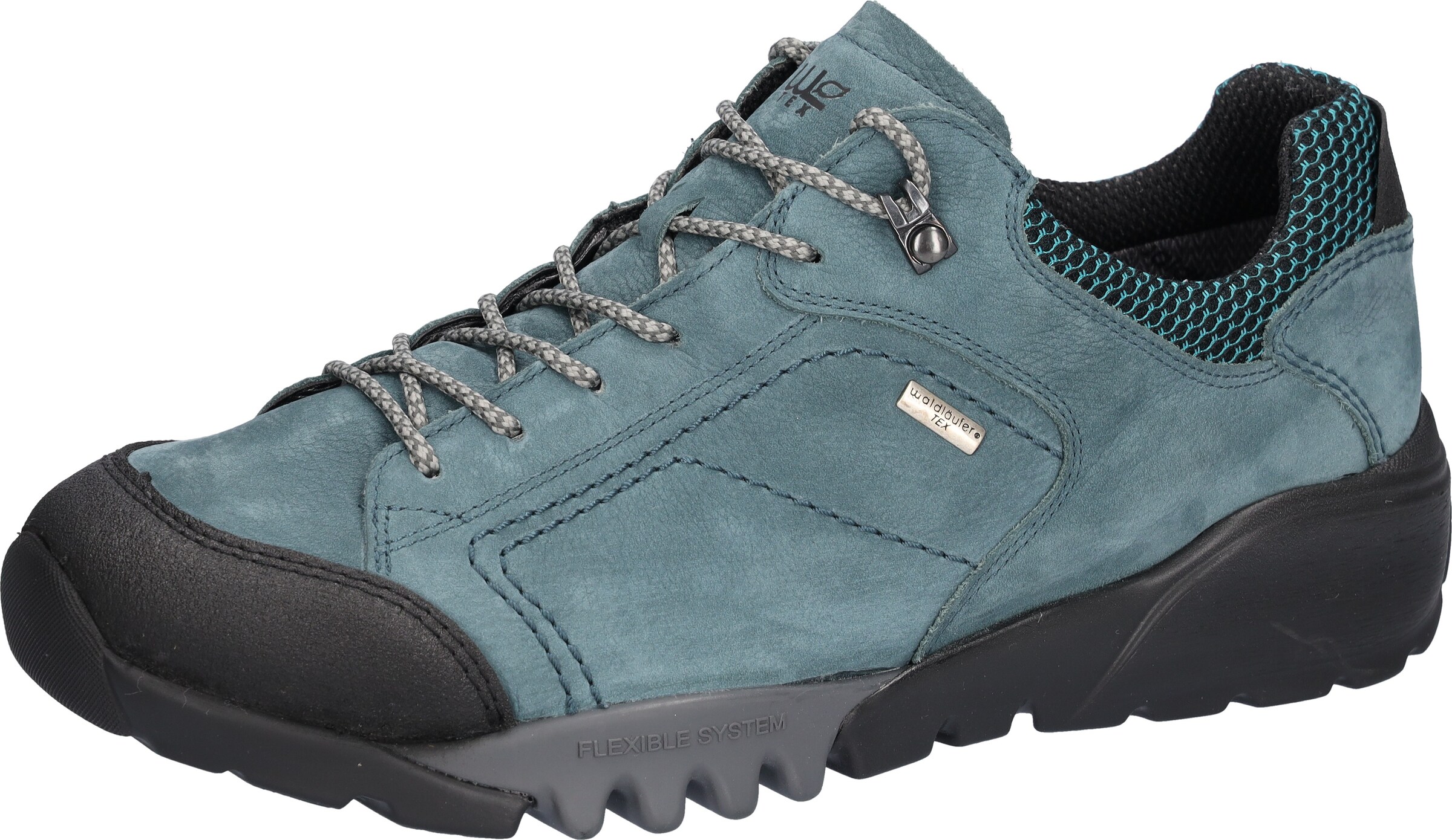 WALDLÄUFER Athletic Lace-Up Shoes in Blue: front