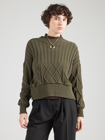 ONLY Sweater 'ONLKaya' in Green: front