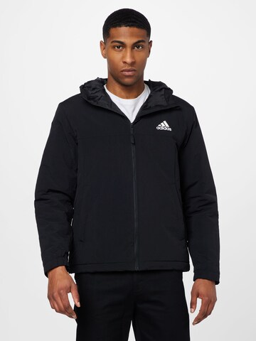 Giacca sportiva 'Bsc Sturdy Insulated ' di ADIDAS SPORTSWEAR in nero: frontale