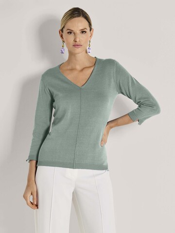 Pull-over MADELEINE en vert : devant