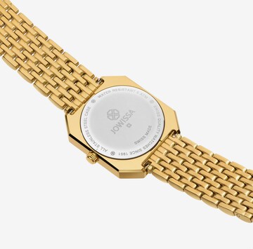 JOWISSA Analoog horloge 'FACET RADIANT' in Goud