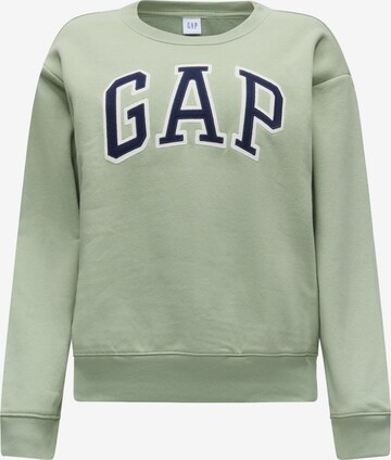 GAP Sweatshirt 'HERITAGE' in Green: front
