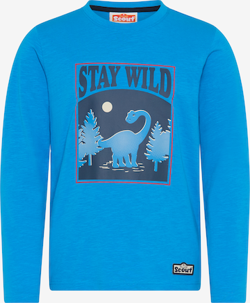 SCOUT Shirt in Blue: front