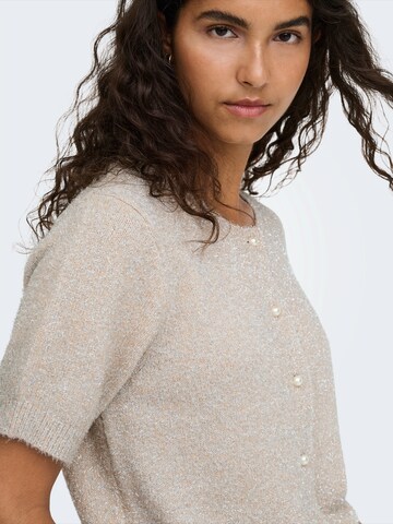 JDY Knit cardigan in Beige