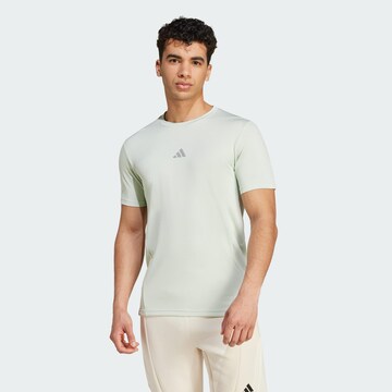 ADIDAS PERFORMANCE Performance Shirt 'Designed for Training HIIT' in Green: front