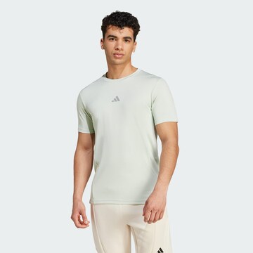 ADIDAS PERFORMANCE Performance shirt 'Designed for Training Hiit' in Green: front
